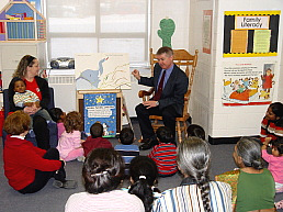 Literacy Day Book Reading Military Trail PS